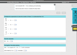 How many times is 14 subtracted from 404? Find the remainder. Put together the whole solution.