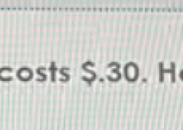 How much money does Billy have left after buying four pieces of bubble gum for $0.30 each?