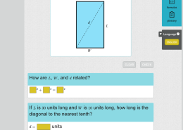 How are L, W, and d related?