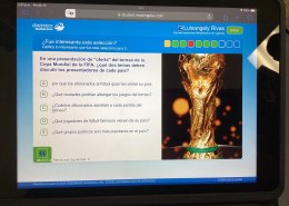 En una presentación de “oferta” del torneo de la Copa Mundial de la FIFA, ¿qué dos deben discutir los presentadores de cada país?