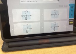 Which is a graph of y = 3x – 1?