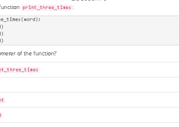 What is the parameter of the function?