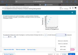 Is the perimeter of the figure a function of the number of pentagons?