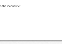 What is the solution to the inequality?