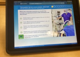 Which two outcomes occurred as a result of an increase in surgical procedures after anesthesia was discovered?