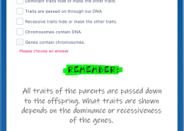 Select the statement(s) which are true about inherited traits.