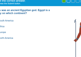 Anubis was an ancient Egyptian god. Egypt is a country on which continent?