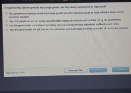 If expansionary taxation policies encourage growth, are they always appropriate to implement?