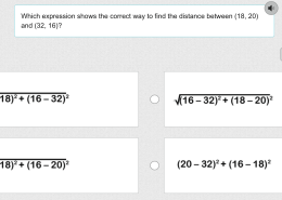 Finding the Distance Between Two Points in a Coordinate Plane