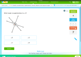 Supplementary Angle Identification for ∠3