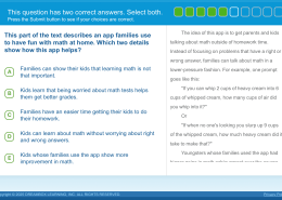 How Does the App Help Families with Math Fun at Home