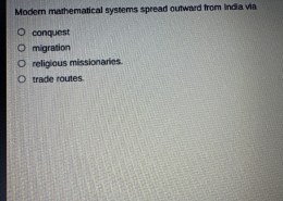 The Spread of Modern Mathematical Systems from India through Various Channels