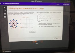 Which statements about the graph are true? Check all that apply.