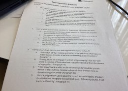 What statement best describes Dr. King’s purpose in writing the letter?Which statement best expresses Dr. King’s central argument in the text?Which detail from the text best supports the answer to Part A?