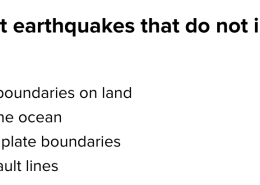 Where do most earthquakes that do not impact humans occur?