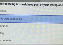 Workplace Benefits Question