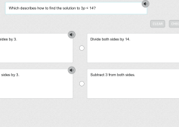 How to Find the Solution to 3p < 14