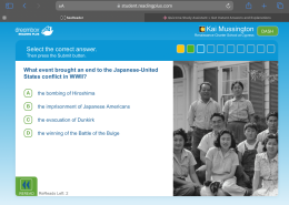 End of the Japanese-United States Conflict in WWII  

What event brought an end to the Japanese-United States conflict in WWII?  
A the bombing of Hiroshima  
B the imprisonment of Japanese Americans  
C the evacuation of Dunkirk  
D the winning of the Battle of the Bulge.