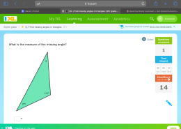 Determining the Missing Angle in a Geometric Figure