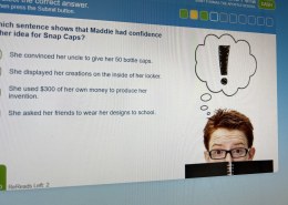 Which sentence shows that Maddie had confidence in her idea for Snap Caps?