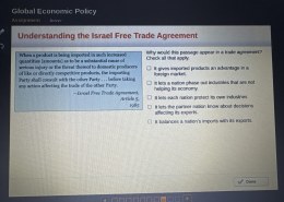 Why would this passage appear in a trade agreement? Check all that apply