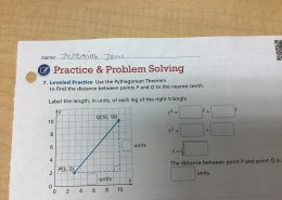 Calculate the Hypotenuse of a Right Triangle with Coordinate Points P and Q