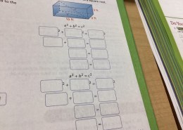 What is the length of the diagonal of the rectangular prism? Express your answer as a square root