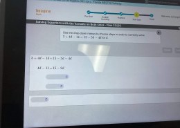 How to solve the equation 3 + 4d – 14 = 15 – 5d – 4d? Steps:1) Simplify both sides of the equation by combining like terms2) Get all the variables on one side of the equation and constants on the other side3) Solve for the variable by isolating it on one side of the equation.