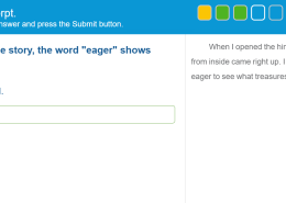 Karla’s Emotions in the Story: What Does “Eager” Indicate?  In this part of the story, the word “eager” shows that Karla feels