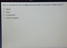 Who is considered to be the most influential leader of the early Christian church?