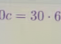 30p + 25r + 20c = 30 · 6 + 25 · 4 + 20 · 9 What is the value of the expression?