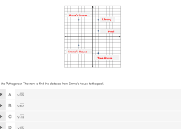 Finding Distance Using the Pythagorean Theorem