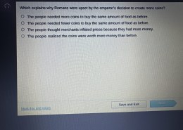 Why were Romans upset by the emperor’s decision to create more coins?