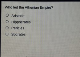 Who led the Athenian Empire?