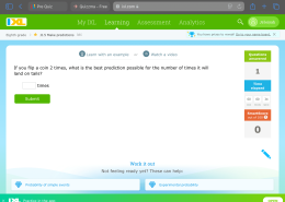 If you flip a coin 2 times, what is the best prediction possible for the number of times it will land on tails?