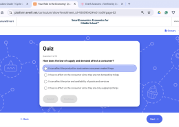 How does the law of supply and demand affect a consumer?