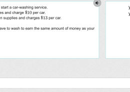 You and your friend each start a car-washing service. You spend $25 on supplies and charge $10 per car. Your friend spends $55 on supplies and charges $13 per car. How many cars do you have to wash to earn the same amount of money as your friend?