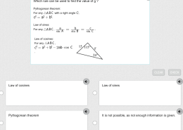Which rule can be used to find the value of g ?